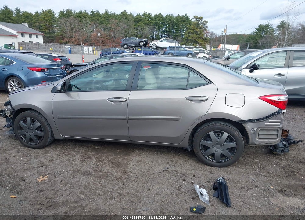 2014 TOYOTA COROLLA LE VIN: 5YFBURHE1EP119707