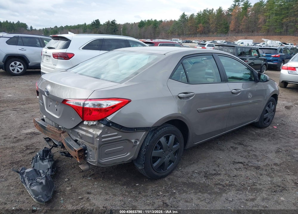 2014 TOYOTA COROLLA LE VIN: 5YFBURHE1EP119707