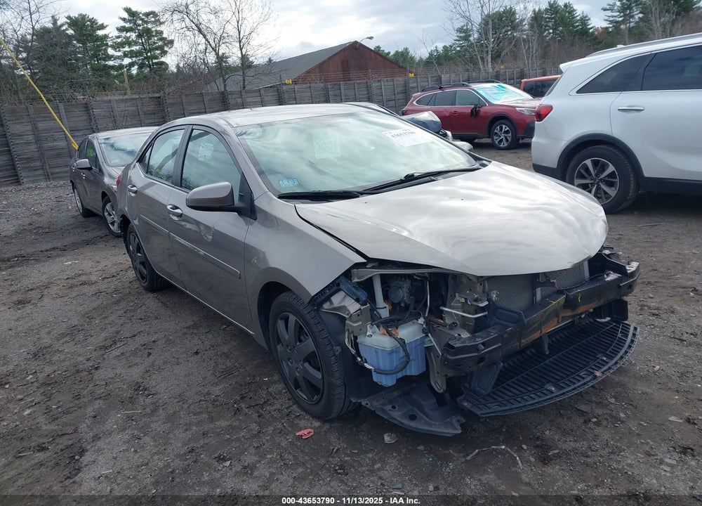 2014 TOYOTA COROLLA LE VIN: 5YFBURHE1EP119707