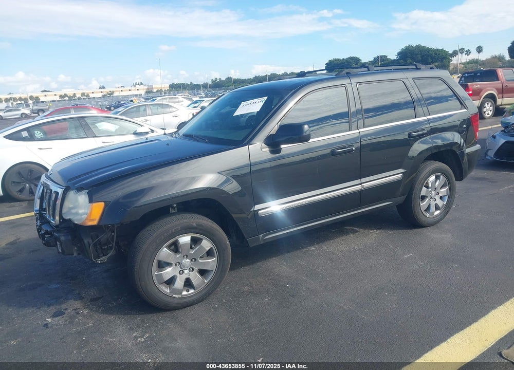 2008 JEEP GRAND CHEROKEE LIMITED VIN: 1J8HR58N38C217289