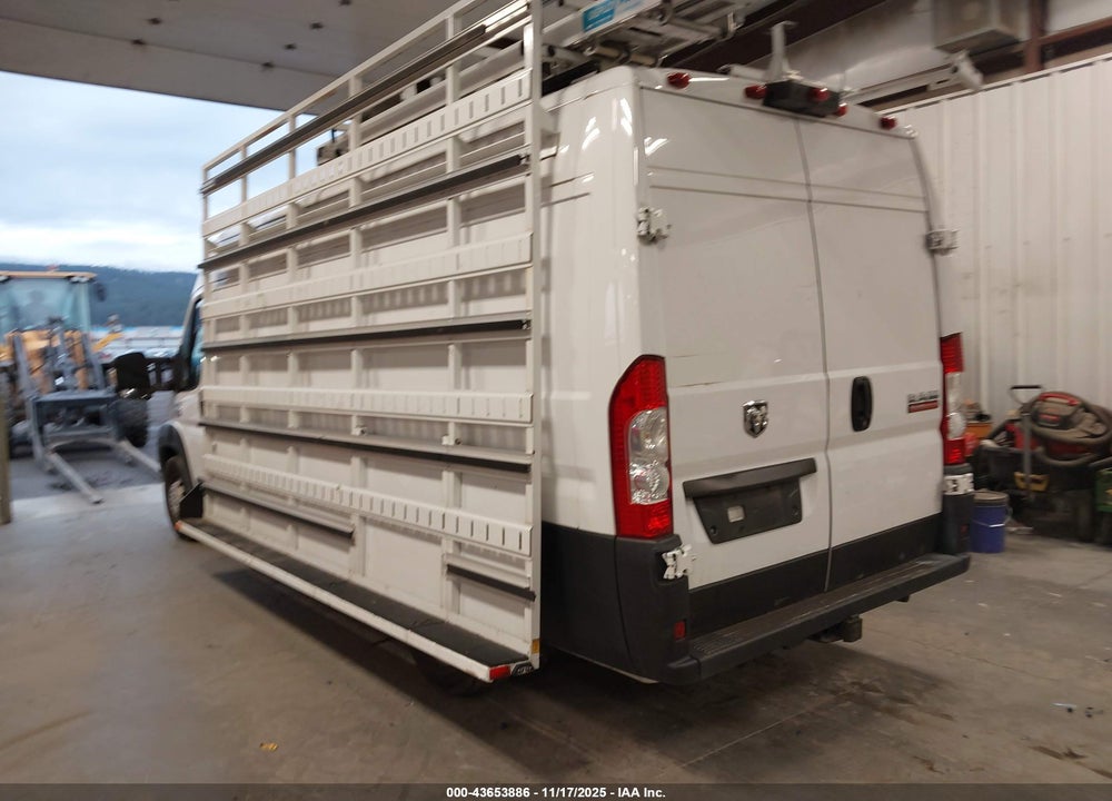 2020 RAM PROMASTER 3500 CARGO VAN HIGH ROOF 159 WB EXT VIN: 3C6URVJG6LE101966