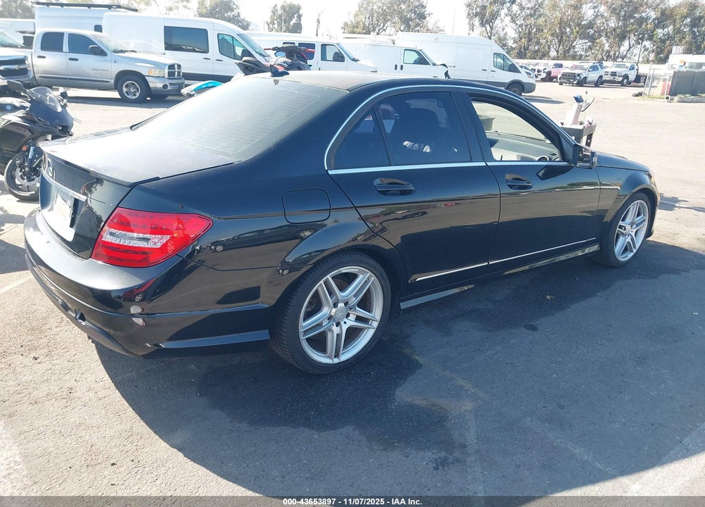 2014 MERCEDES-BENZ C 250 SPORT VIN: WDDGF4HB3EA958650