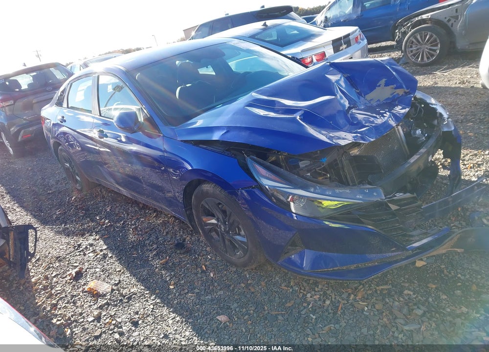 2022 HYUNDAI ELANTRA SEL VIN: KMHLM4AG0NU326834