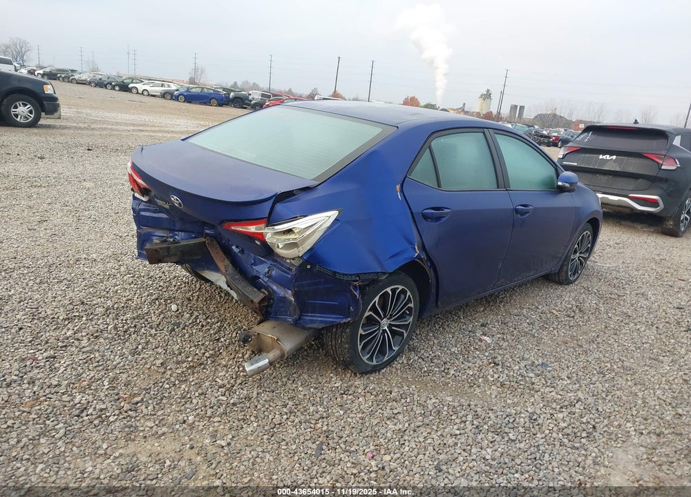 2014 TOYOTA COROLLA S PLUS VIN: 2T1BURHE5EC076909