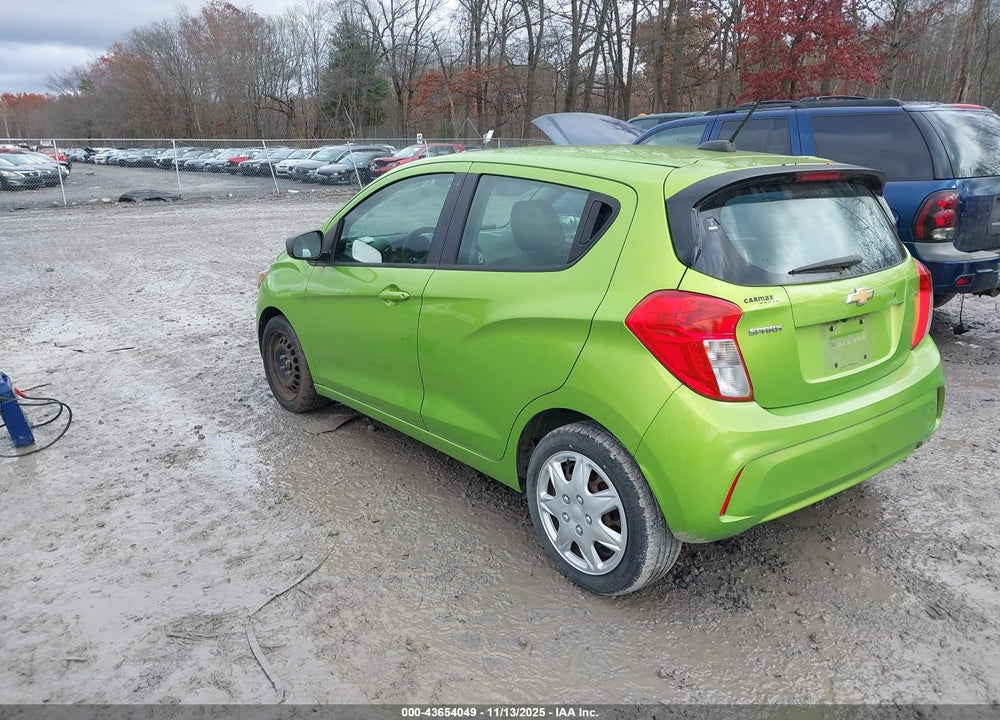 2016 CHEVROLET SPARK LS CVT VIN: KL8CB6SA8GC538799