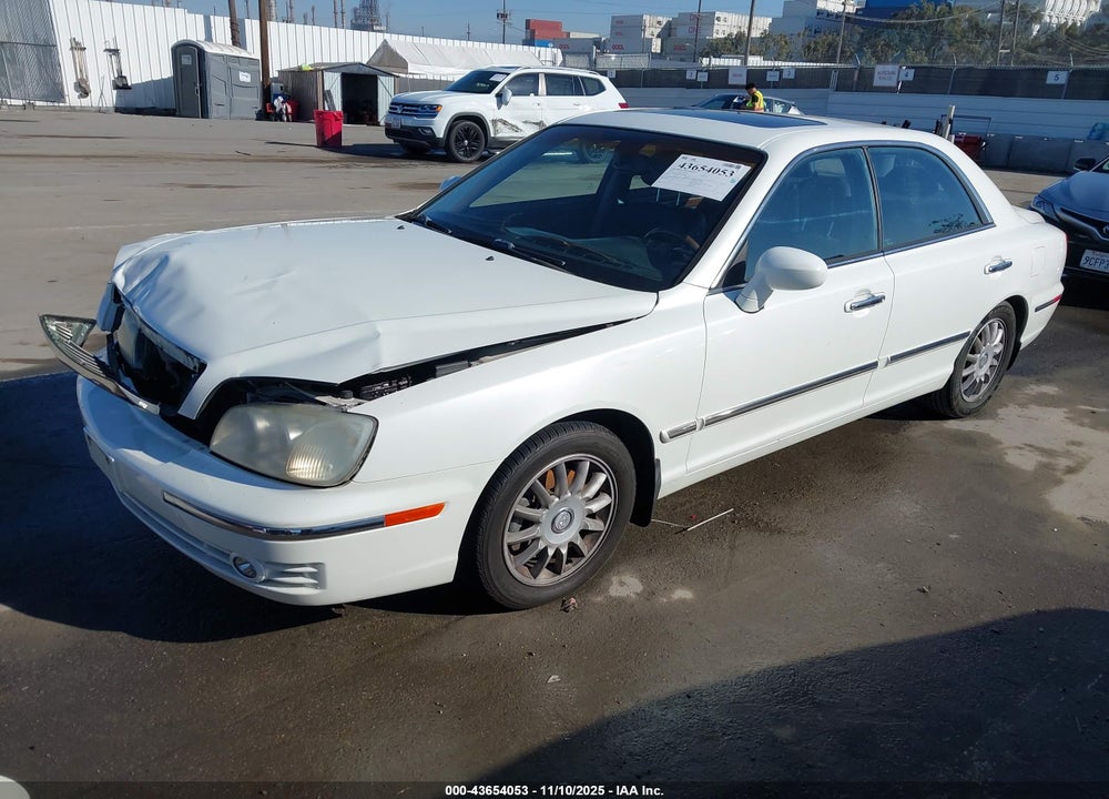 2005 HYUNDAI XG350 L VIN: KMHFU45E65A409899