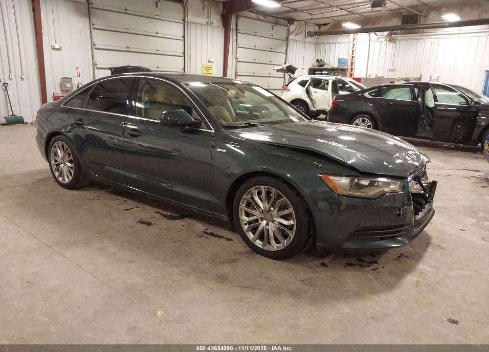 2012 AUDI A6 3.0 PREMIUM VIN: WAUGGAFC5CN127767