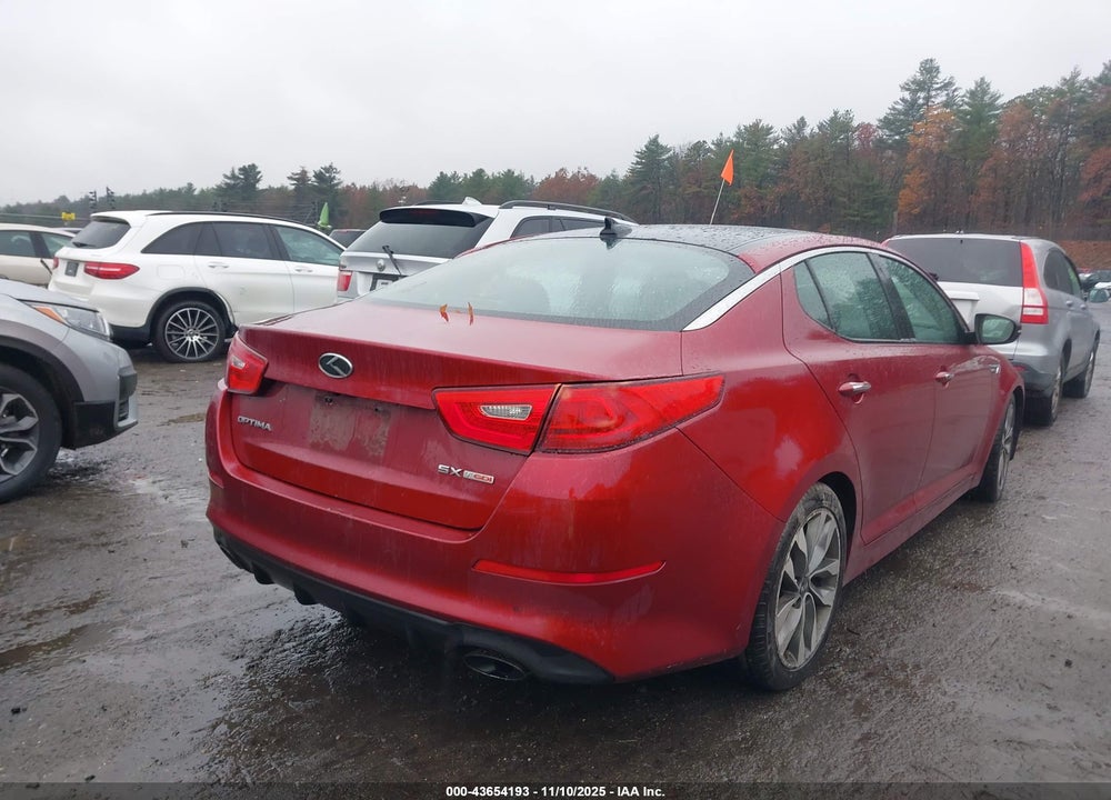 2014 KIA OPTIMA SX TURBO VIN: 5XXGR4A65EG264481