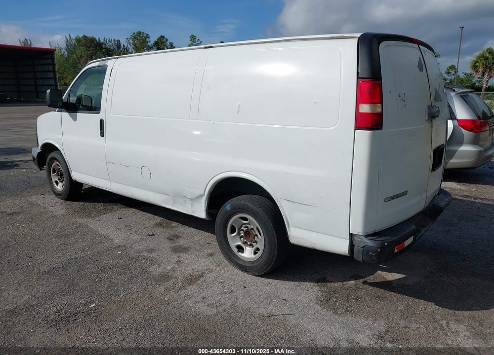 2008 CHEVROLET EXPRESS WORK VAN VIN: 1GCGG25C381178449