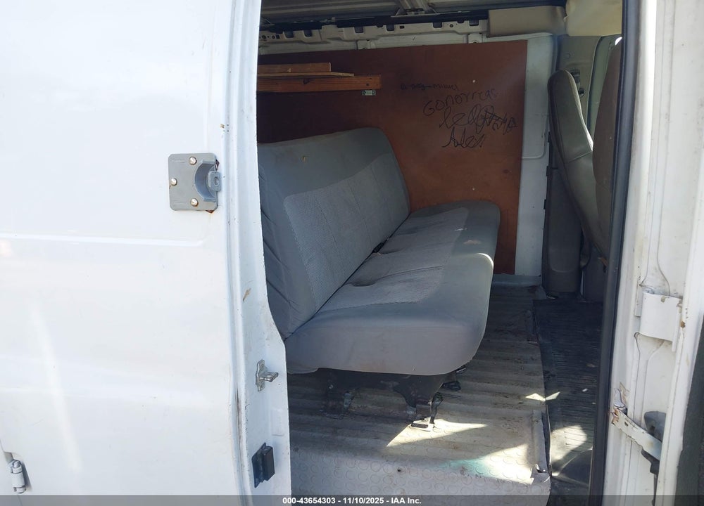 2008 CHEVROLET EXPRESS WORK VAN VIN: 1GCGG25C381178449