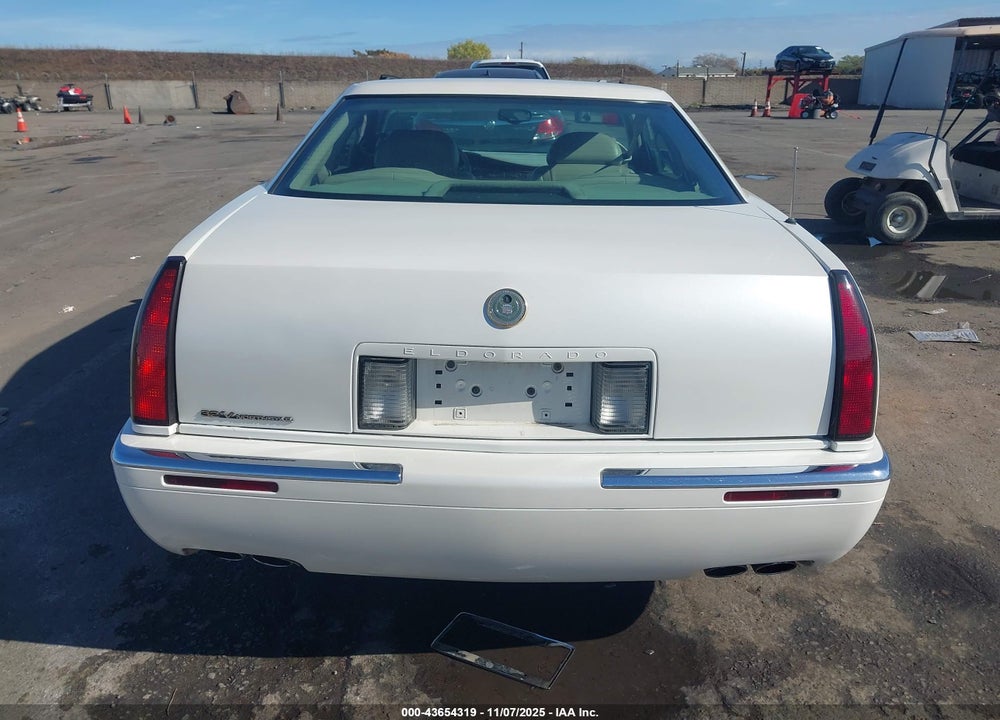 1998 CADILLAC ELDORADO STANDARD VIN: 1G6EL12Y6WU615582