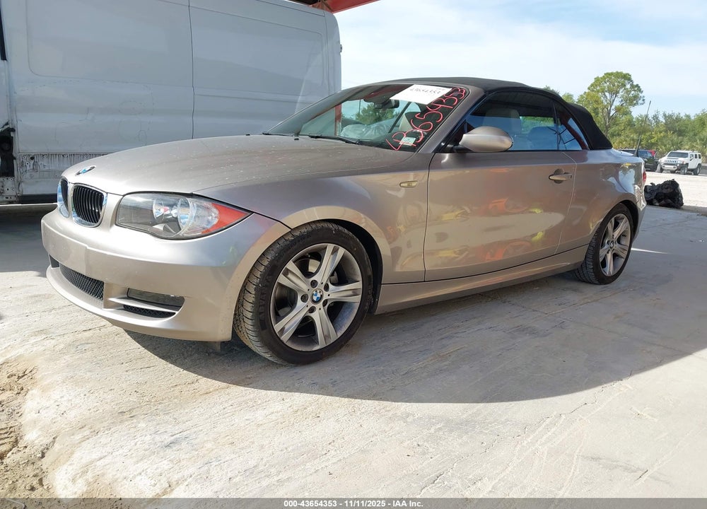 2008 BMW 128I VIN: WBAUL73558VE88496