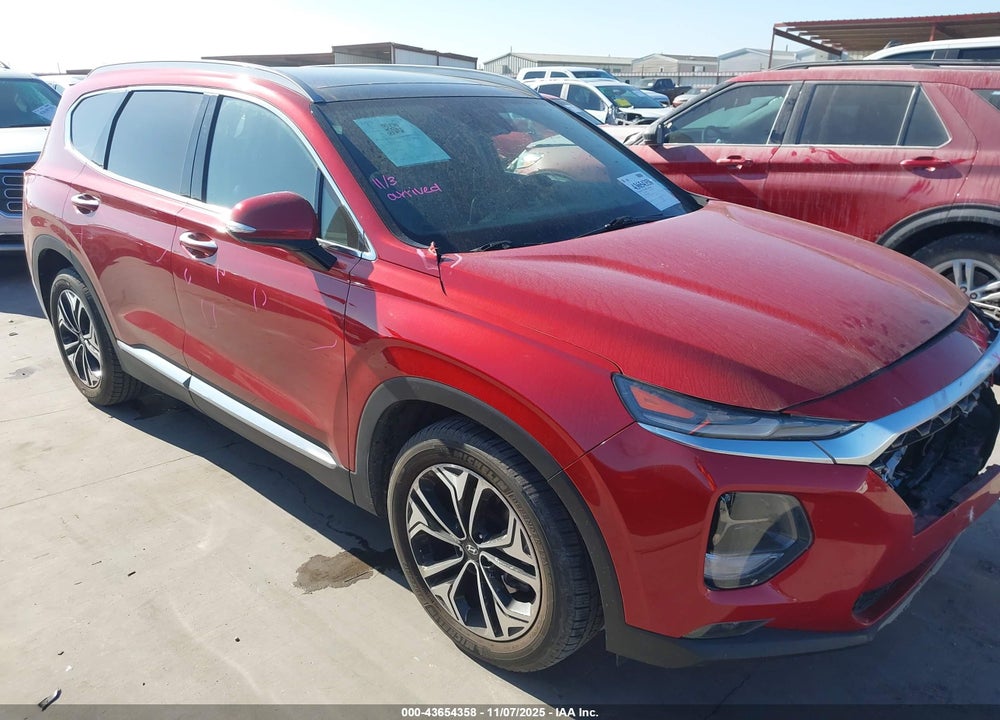 2019 HYUNDAI SANTA FE ULTIMATE 2.0T VIN: 5NMS53AA1KH059287