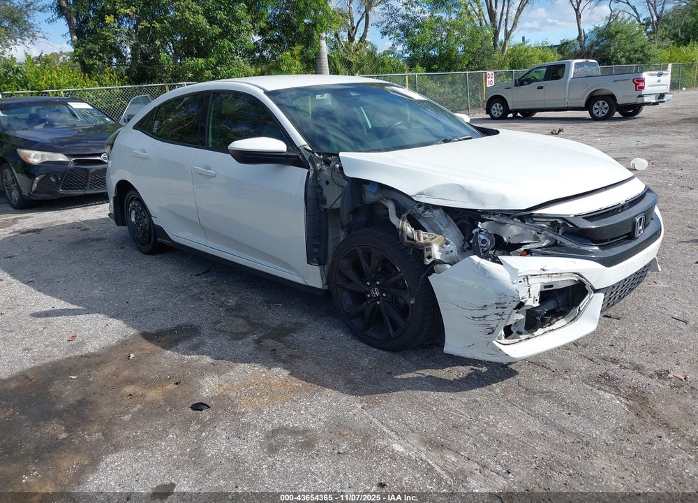 2019 HONDA CIVIC SPORT VIN: SHHFK7G42KU220989
