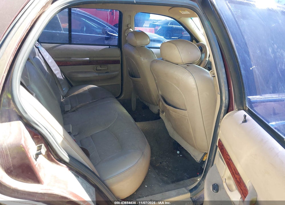 2001 MERCURY GRAND MARQUIS LS VIN: 2MEFM75W31X686511