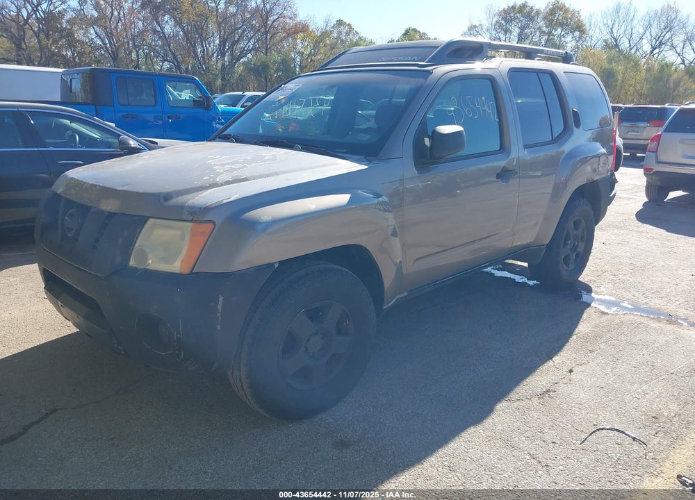 2007 NISSAN XTERRA S VIN: 5N1AN08W17C520453