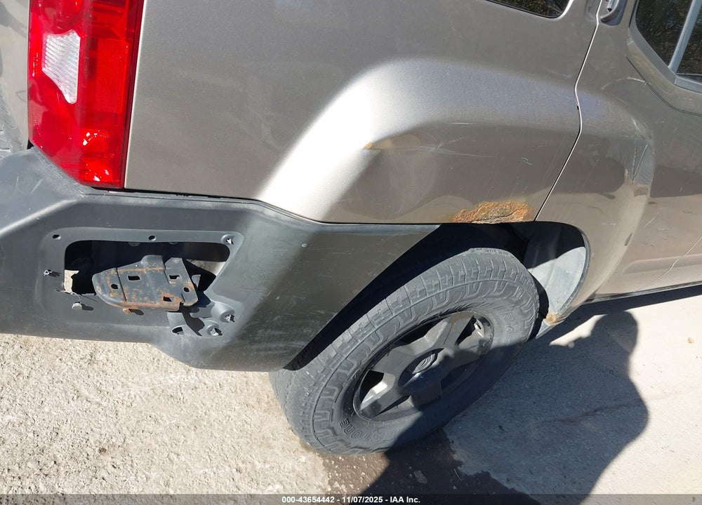2007 NISSAN XTERRA S VIN: 5N1AN08W17C520453