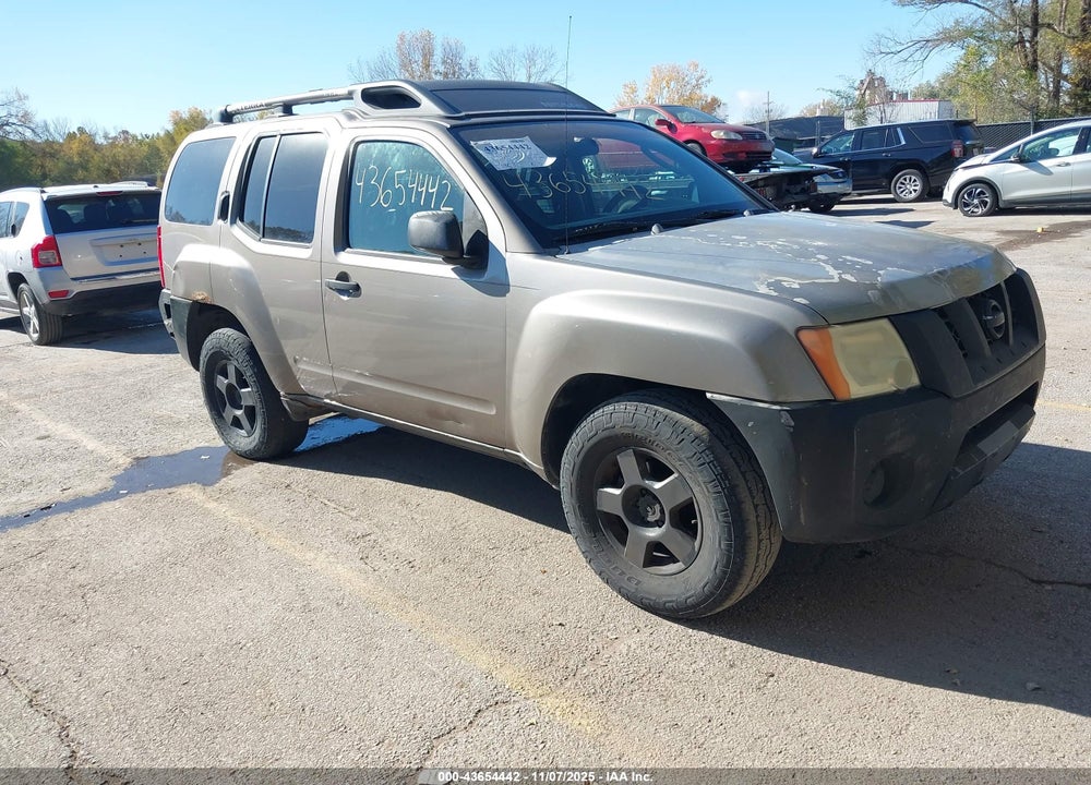 2007 NISSAN XTERRA S VIN: 5N1AN08W17C520453