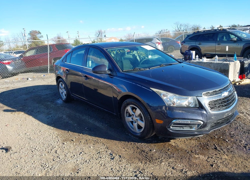2015 CHEVROLET CRUZE 1LT AUTO VIN: 1G1PC5SB2F7102605