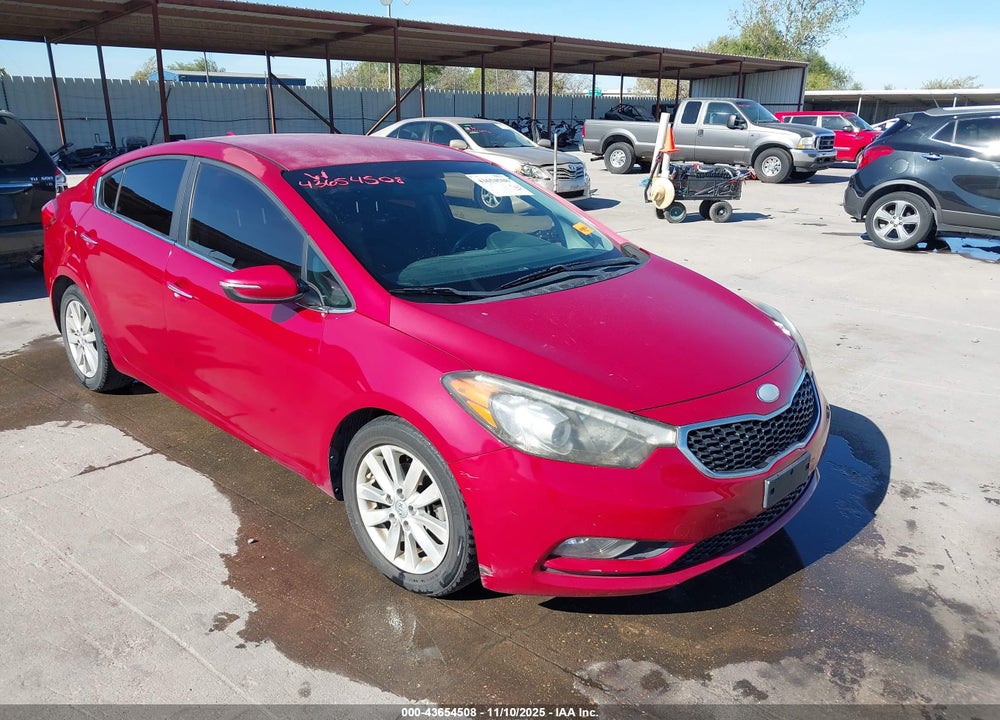 2014 KIA FORTE EX VIN: KNAFX4A81E5050740