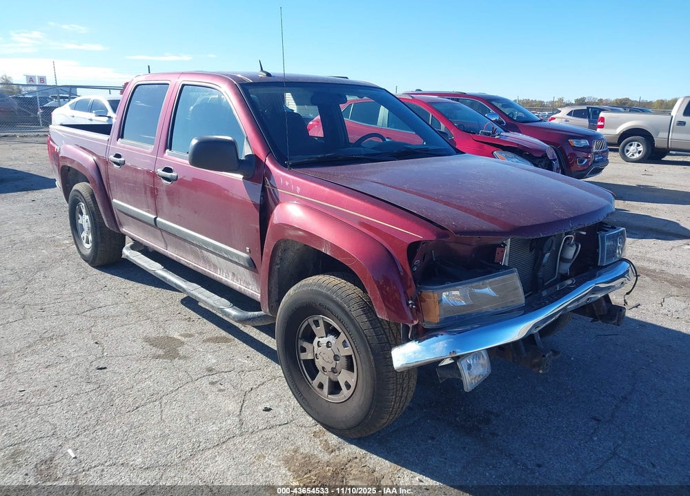 2008 CHEVROLET COLORADO LT VIN: 1GCDS13EX88182182