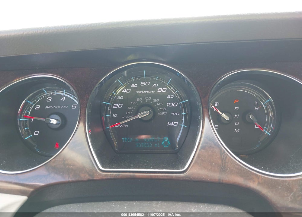 2012 FORD TAURUS SEL VIN: 1FAHP2EWXCG125676