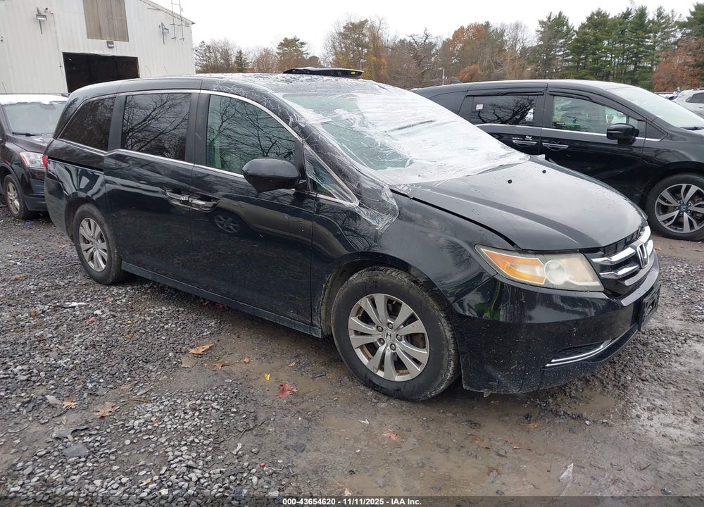 2016 HONDA ODYSSEY EX-L VIN: 5FNRL5H65GB141257