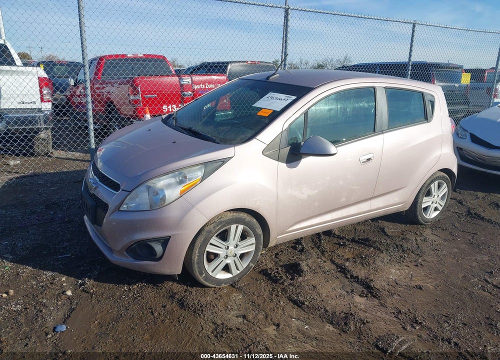 2013 CHEVROLET SPARK 1LT AUTO VIN: KL8CD6S91DC565984