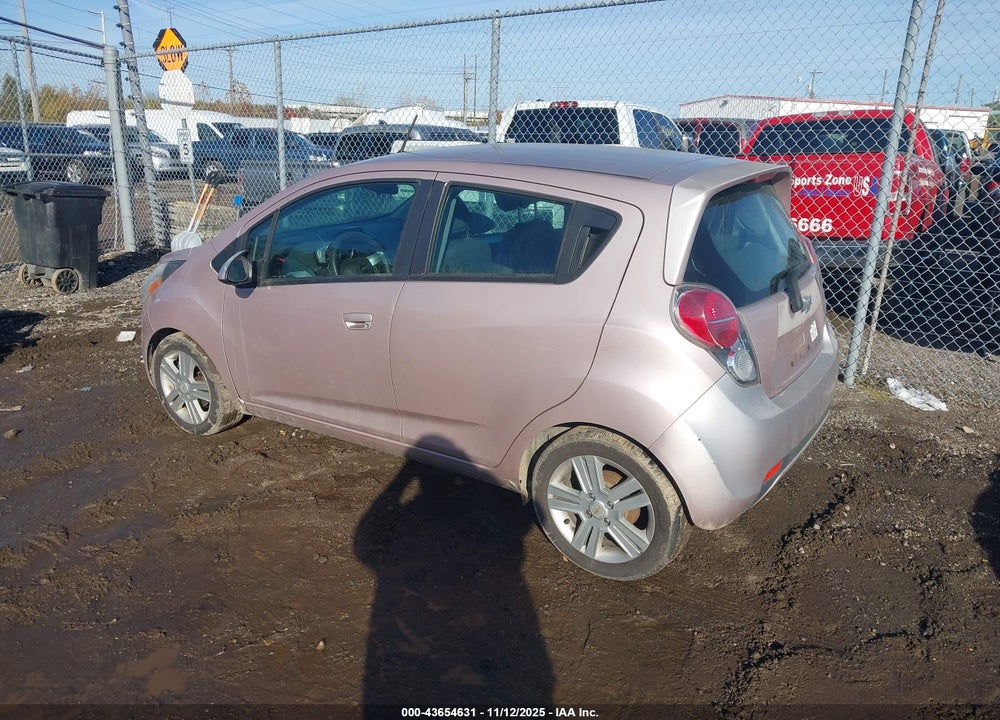 2013 CHEVROLET SPARK 1LT AUTO VIN: KL8CD6S91DC565984