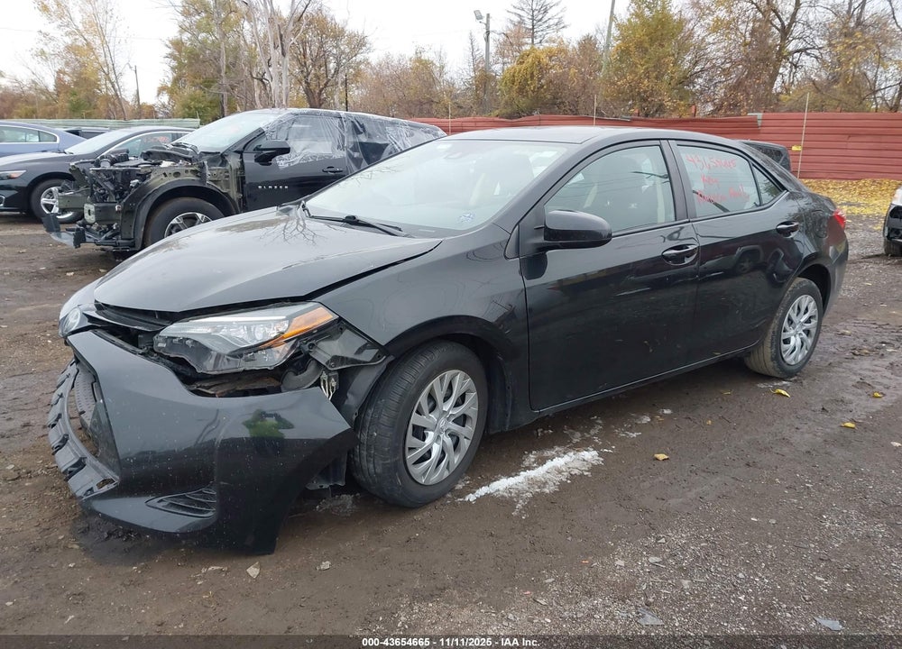 2017 TOYOTA COROLLA LE VIN: 2T1BURHE2HC846570
