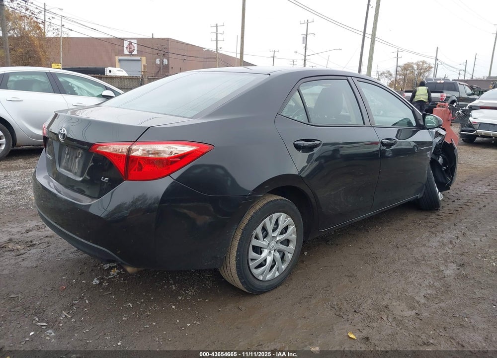 2017 TOYOTA COROLLA LE VIN: 2T1BURHE2HC846570