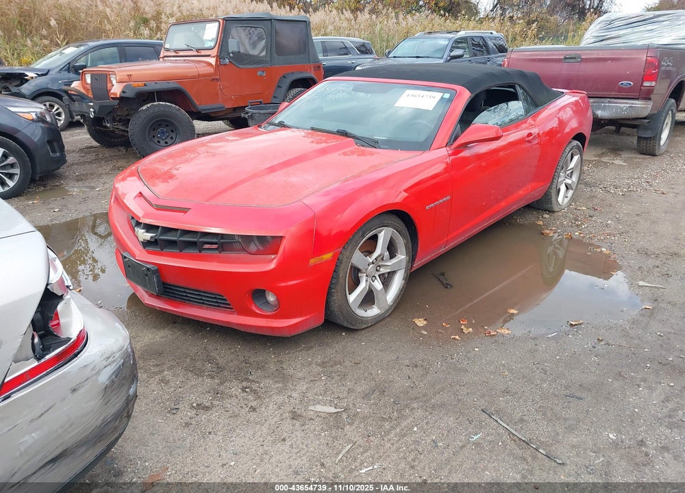 2011 CHEVROLET CAMARO 2SS VIN: 2G1FK3DJ0B9184592