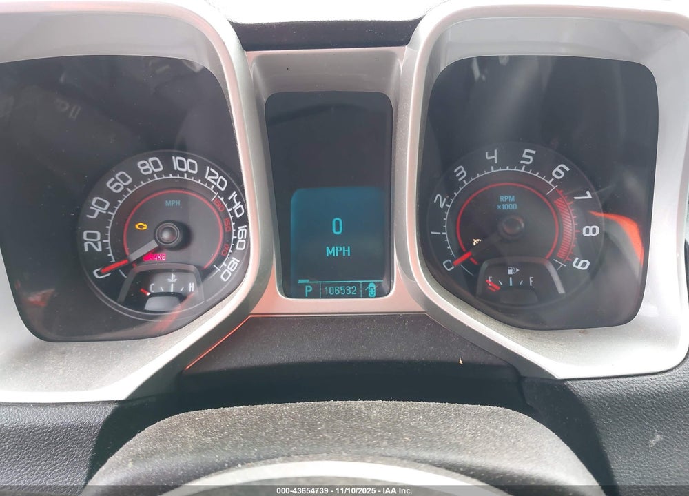 2011 CHEVROLET CAMARO 2SS VIN: 2G1FK3DJ0B9184592