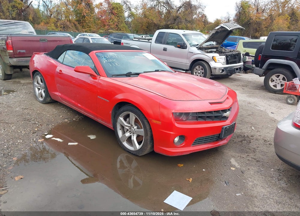 2011 CHEVROLET CAMARO 2SS VIN: 2G1FK3DJ0B9184592