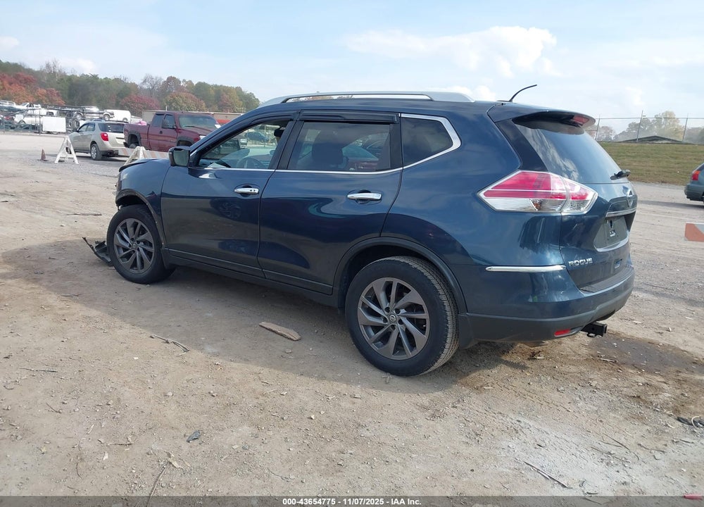 2016 NISSAN ROGUE VIN: 5N1AT2MVXGC736834