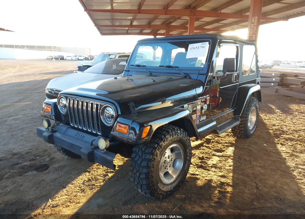 2001 JEEP WRANGLER SPORT VIN: 1J4FA49S41P355128
