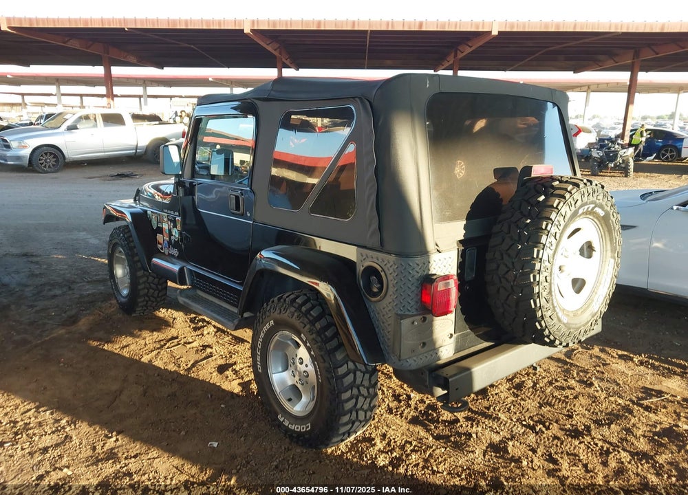 2001 JEEP WRANGLER SPORT VIN: 1J4FA49S41P355128