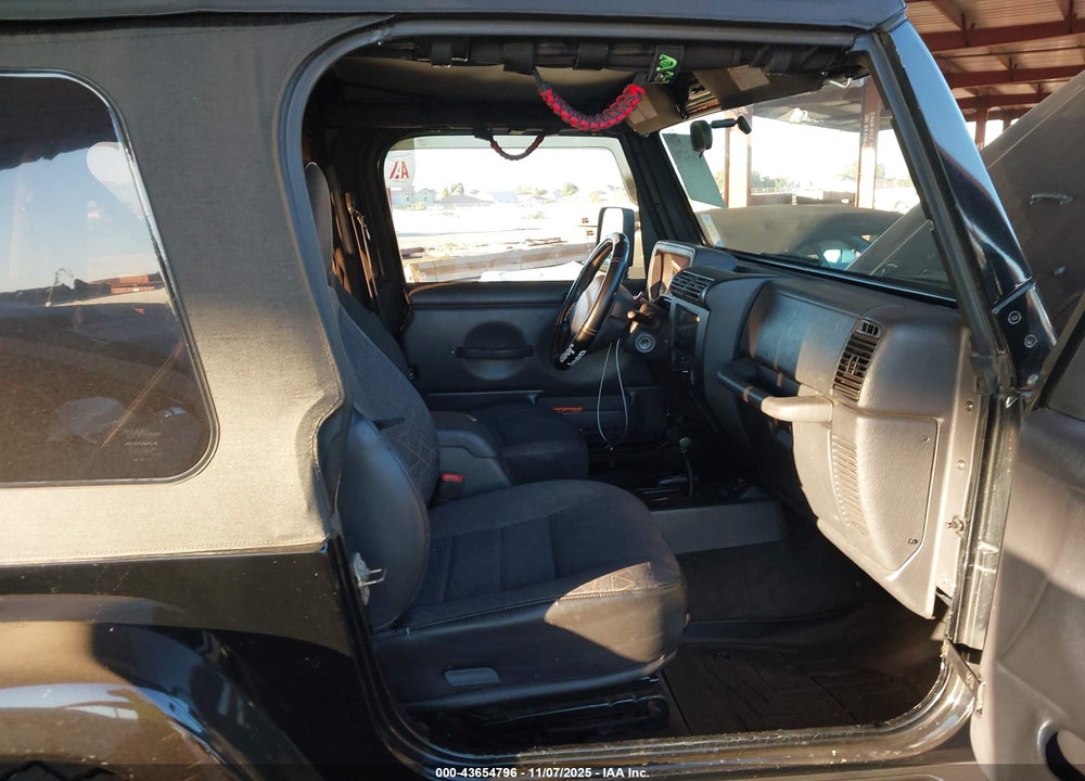 2001 JEEP WRANGLER SPORT VIN: 1J4FA49S41P355128