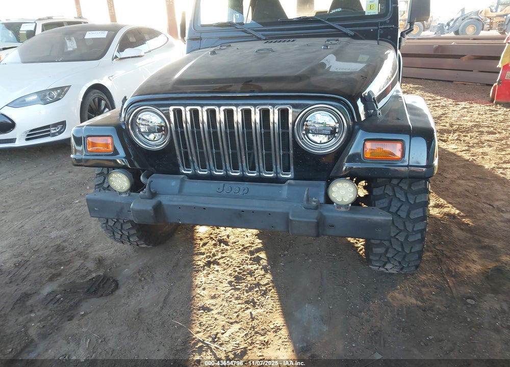 2001 JEEP WRANGLER SPORT VIN: 1J4FA49S41P355128
