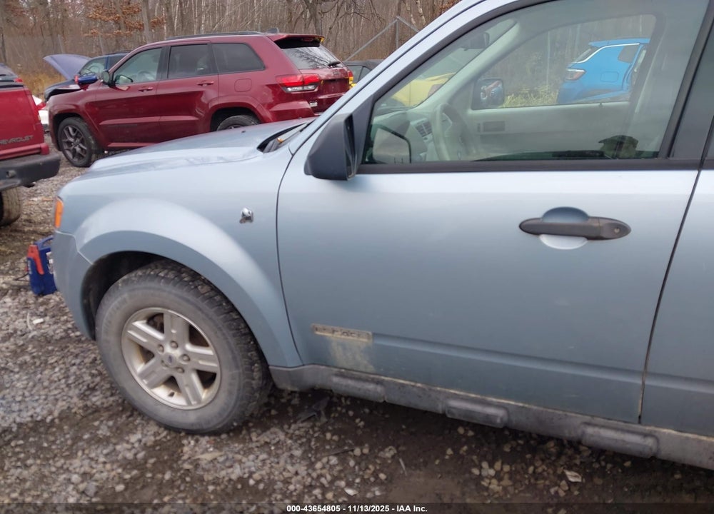 2008 FORD ESCAPE HYBRID VIN: 1FMCU49H58KD39348