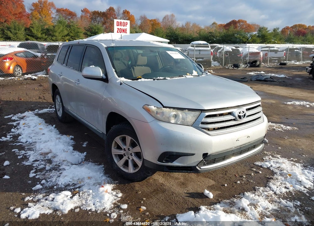 2011 TOYOTA HIGHLANDER VIN: 5TDZA3EH0BS016154
