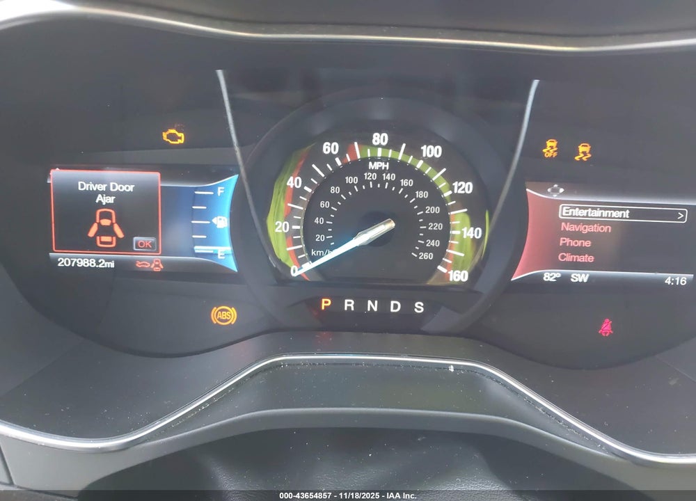 2016 FORD FUSION SE VIN: 3FA6P0HD0GR322750