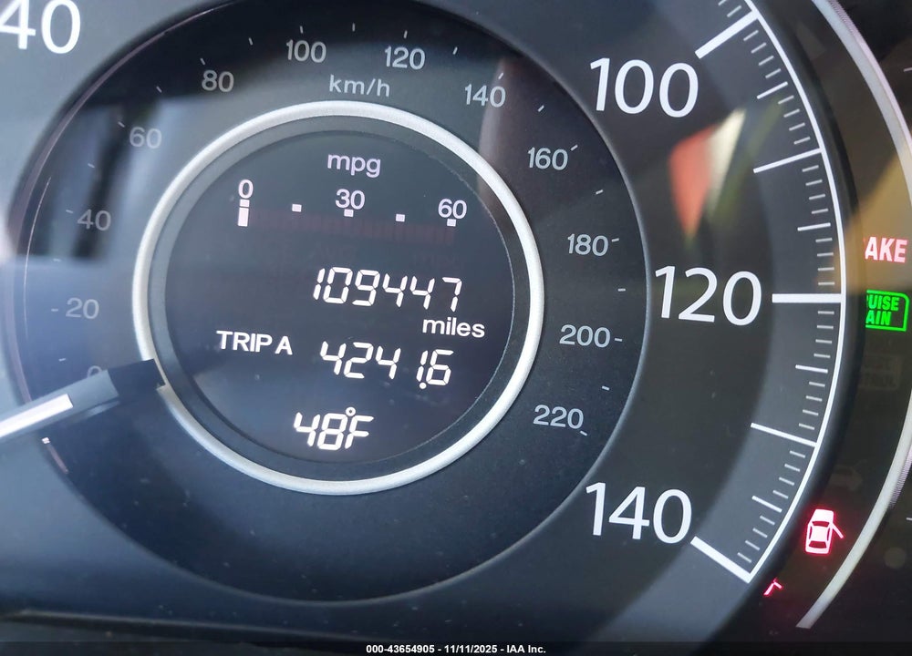 2014 HONDA CR-V EX-L VIN: 2HKRM4H74EH661271