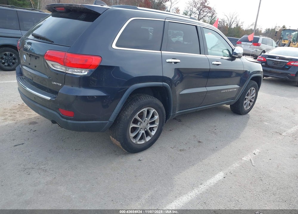 2015 JEEP GRAND CHEROKEE LIMITED VIN: 1C4RJFBG0FC941795