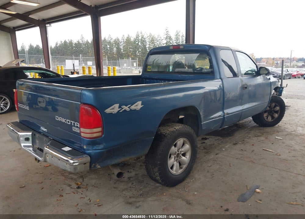 2004 DODGE DAKOTA SLT VIN: 1D7HG42K34S718503