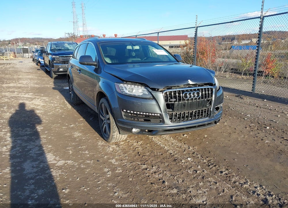 2015 AUDI Q7 3.0T PREMIUM VIN: WA1LGAFE0FD017636
