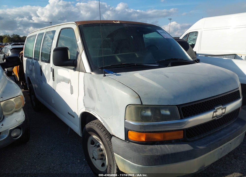 2006 CHEVROLET EXPRESS WORK VAN VIN: 1GCGG25V161141480