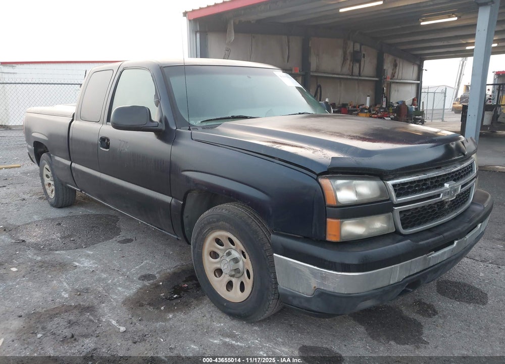 2006 CHEVROLET SILVERADO 1500 WORK TRUCK VIN: 1GCEC19V86Z258479