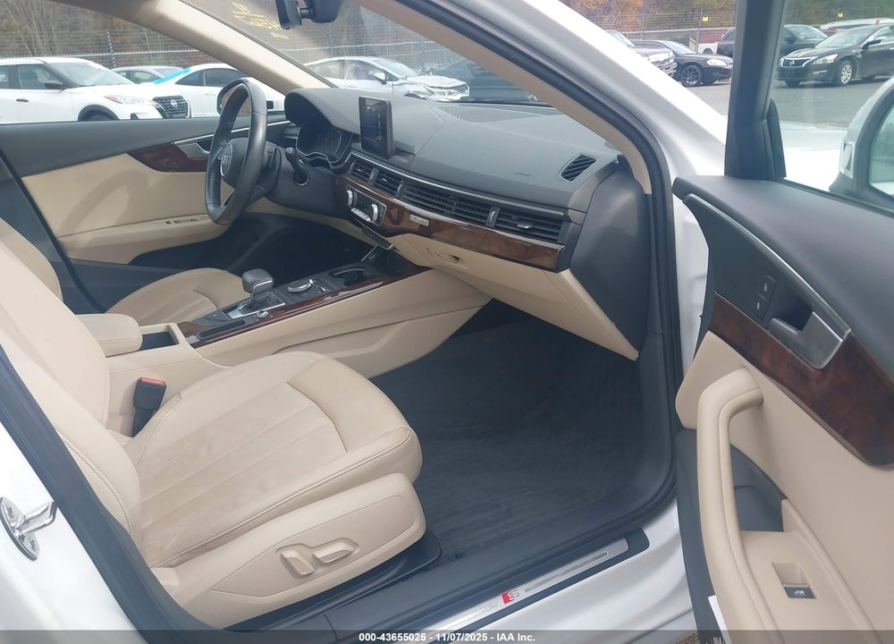 2019 AUDI A4 45 PREMIUM VIN: WAUDNAF45KA066914