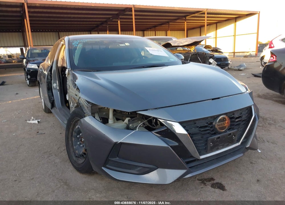 2021 NISSAN SENTRA S XTRONIC CVT VIN: 3N1AB8BVXMY279462